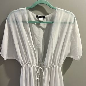 Maxi swim coverup
